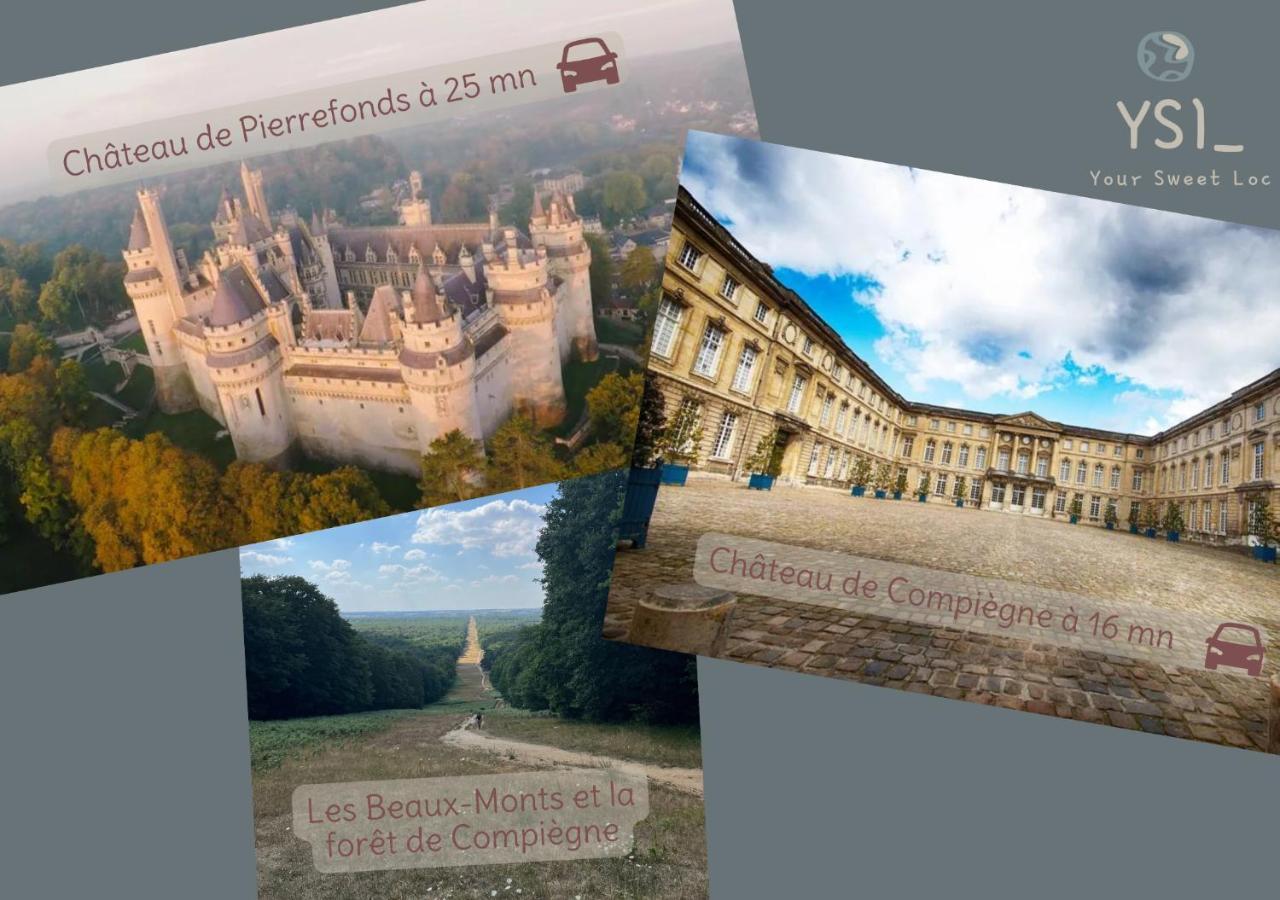 La Briqueterie Par Your Sweet Loc Le Meux Exteriör bild